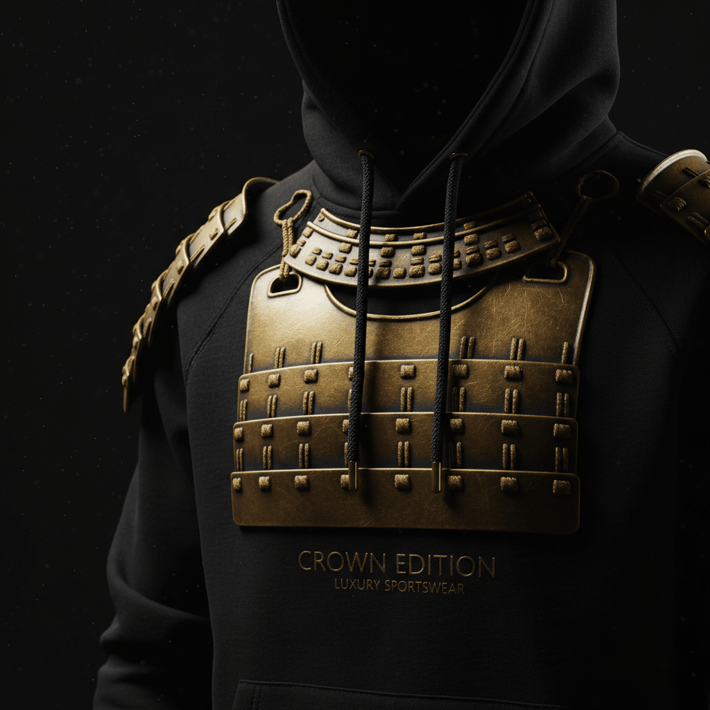 TITAN Japanese Samurai Pullover Hoodie — Bushido Edition