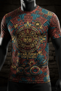 TITAN Men's Aztec Sun Warrior Training Tee Solstice Edition