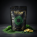 TITAN Organic Chlorella Powder - Detox & Protein Superfood 8oz