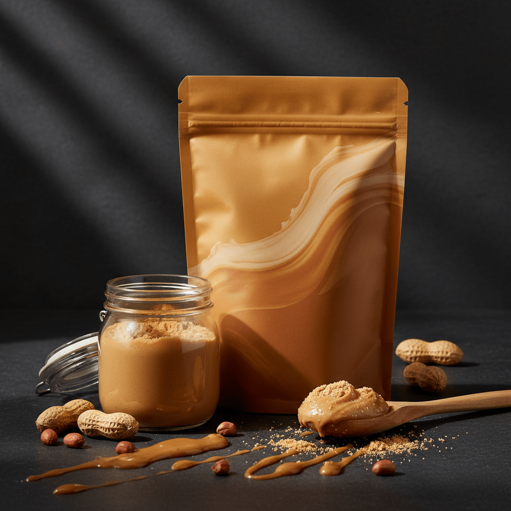 TITAN Peanut Butter Powder – Original, premium product photography