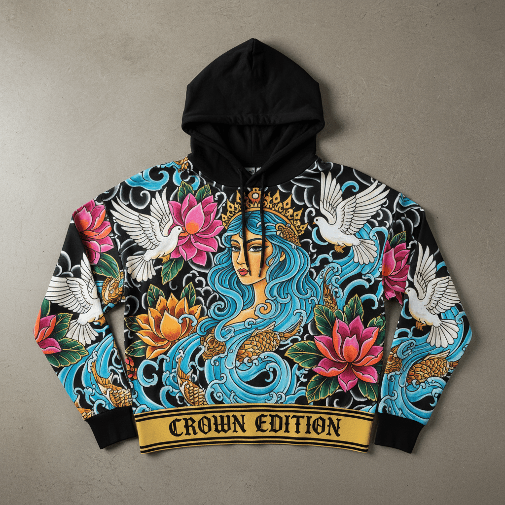 TITAN Women's Anahita Water Goddess Hoodie — Aban Edition