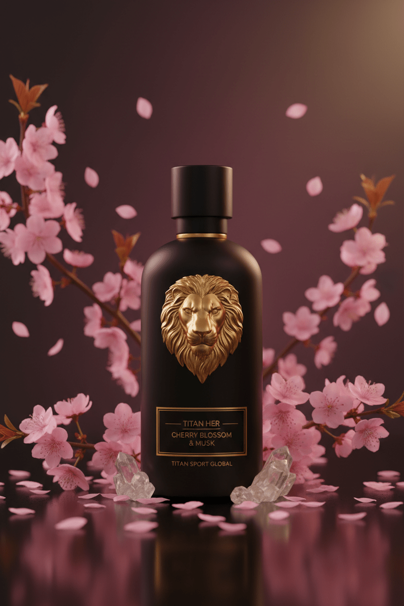 TITAN HER Cherry Blossom & Musk Fragrance Bottle