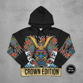 TITAN Plus Men's Samurai Blossom Hoodie — Inclusive Crown Edition