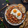 TITAN Spanish Patatas Bravas & Egg Vegetarian Muscle Dinner