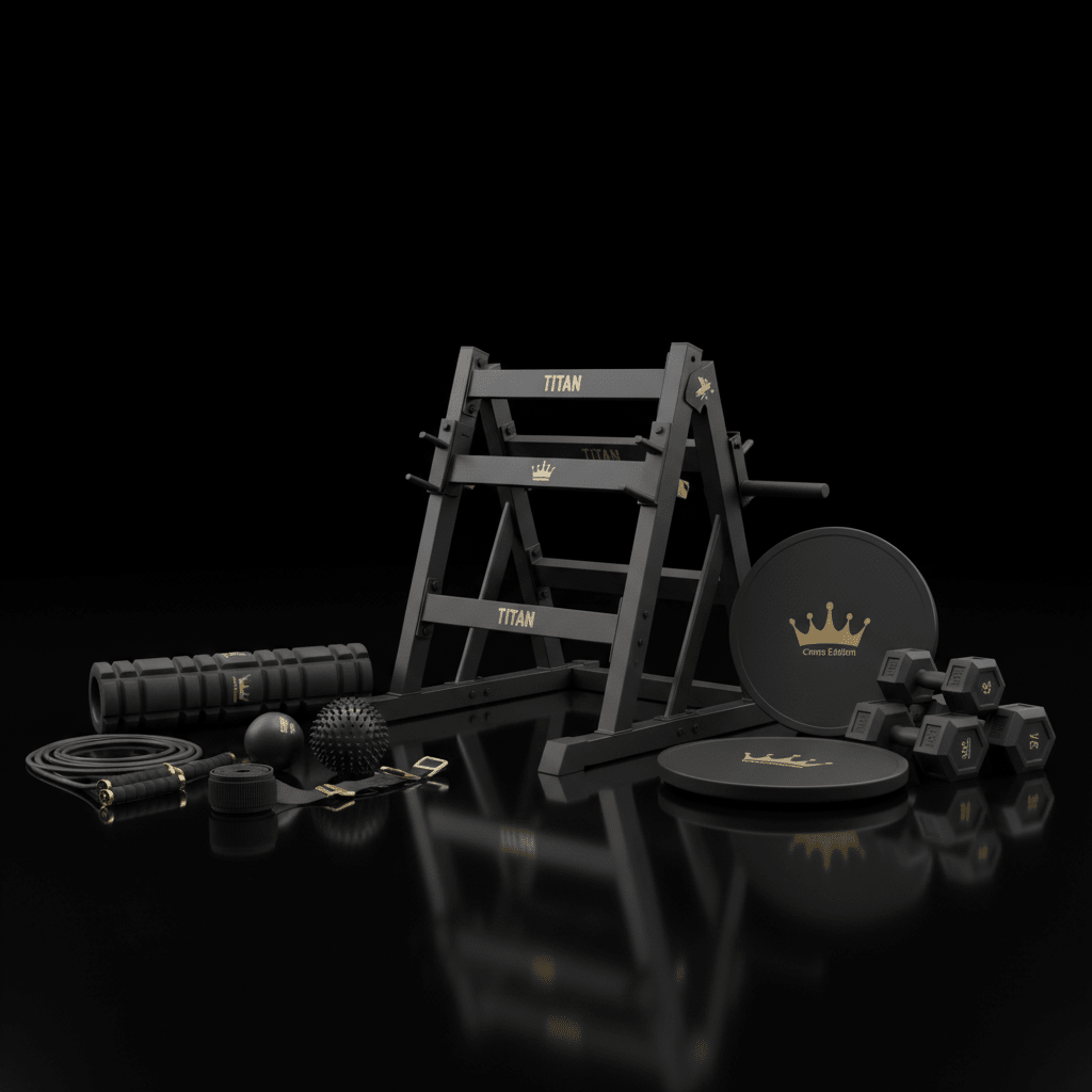 TITAN All-In-One Night Shift Worker Recovery Home Gym Kit — Crown Edition