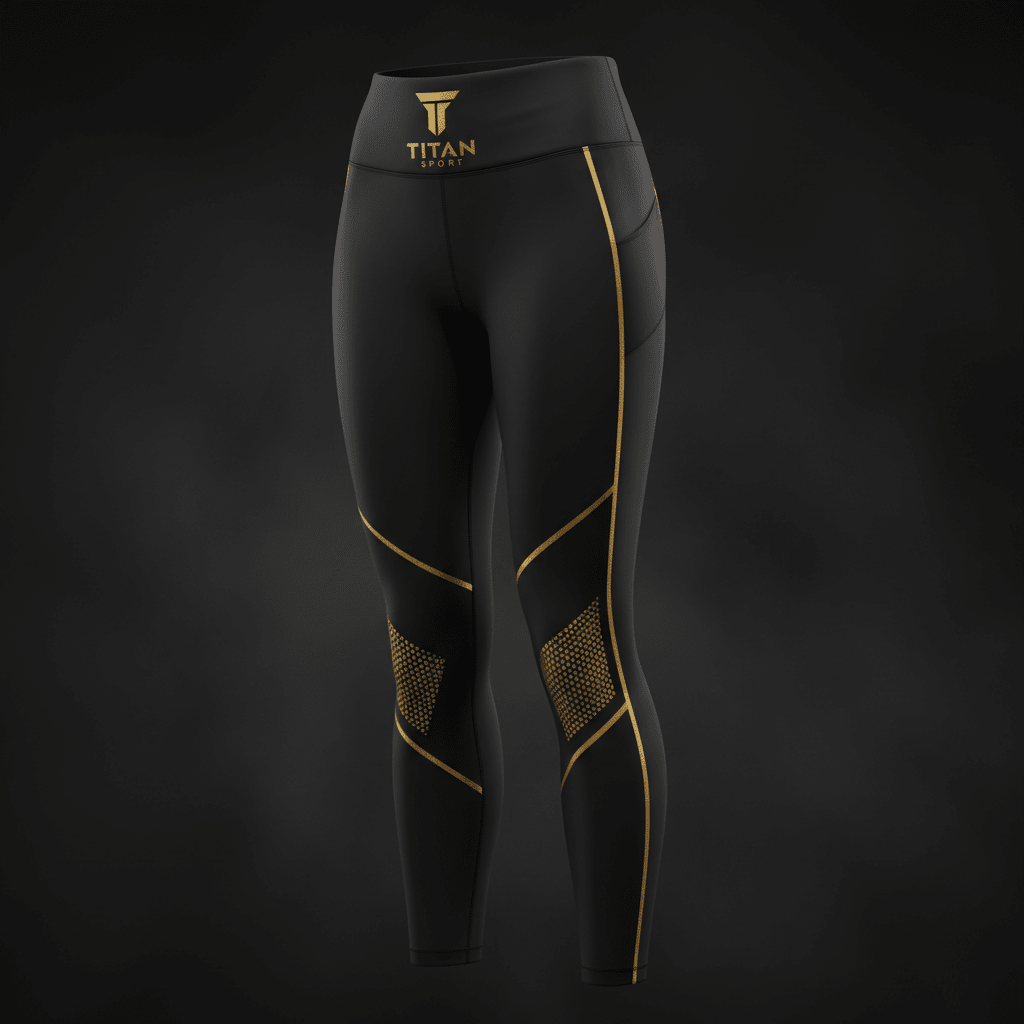 TITAN Women's High-Waist Leggings - Performance