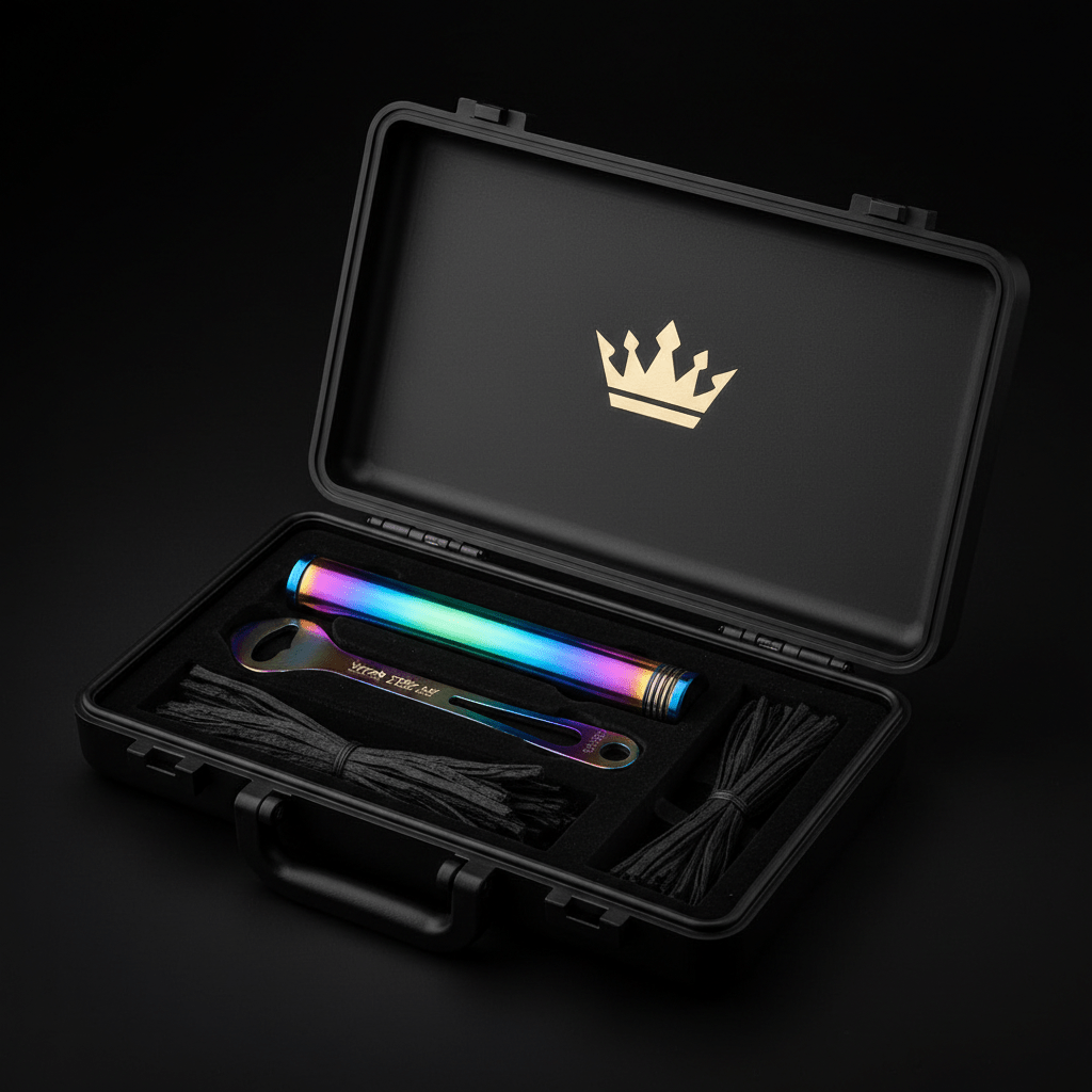 TITAN Off-Grid Fire Starter Kit — Rainbow Crown SWAG