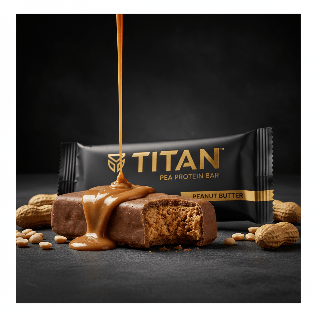 TITAN Pea Protein Bar - Peanut Butter