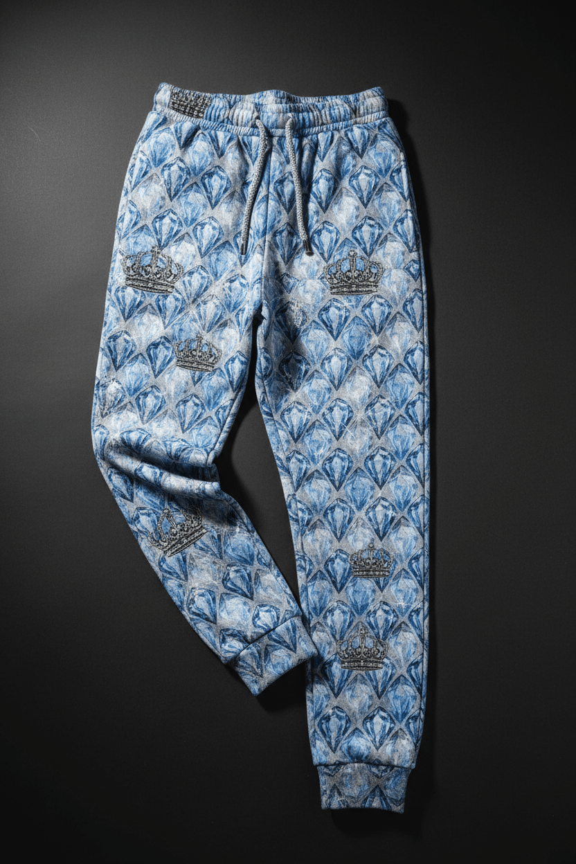 TITAN Crown Sweatpant Diamond Ice