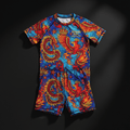 TITAN Crown Edition Kids Dragon Phoenix Training Set — matching athletic set