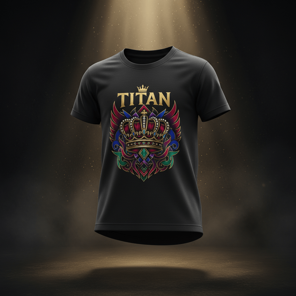TITAN Kids Performance Tee - Crown Edition