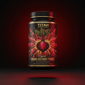 TITAN Organic Beetroot Powder - Nitric Oxide Performance supplement bottle