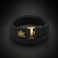 TITAN Weightlifting Belt - 4" Nylon Lever Belt for Powerlifting