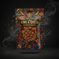 TITAN Roasted Chickpea Snack BBQ Flavor — Crown Edition bold tattoo-style artwork