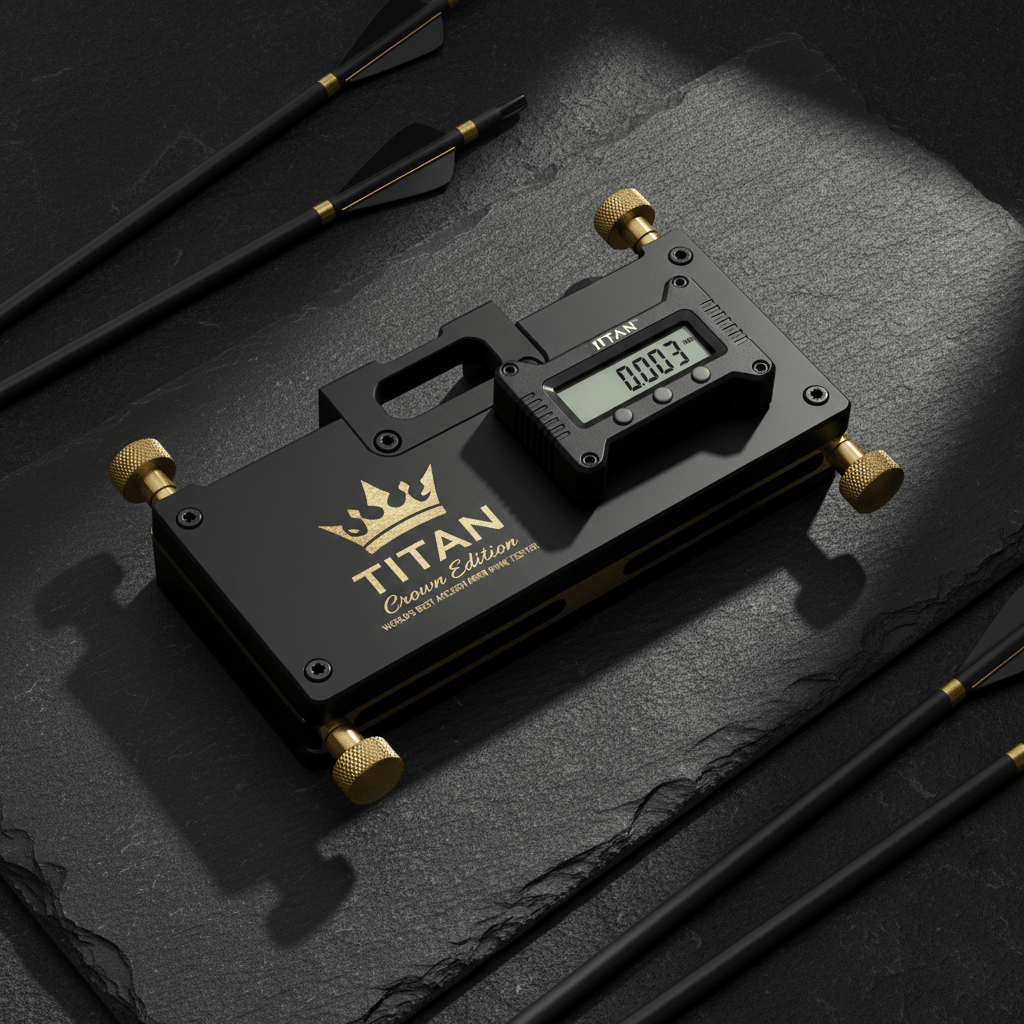 TITAN Crown Edition World's Most Precise Arrow Spine Tester