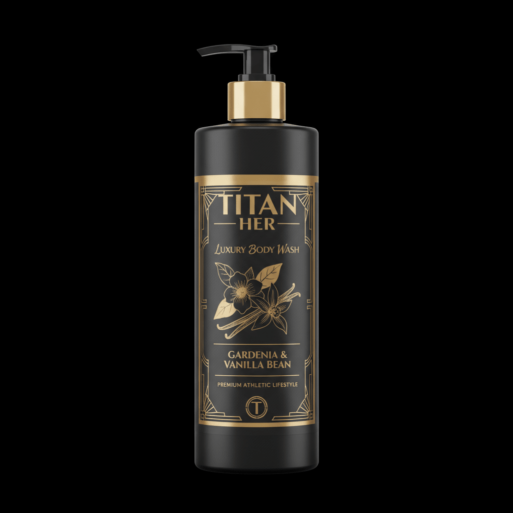 TITAN HER Body Wash Gardenia & Vanilla Bean