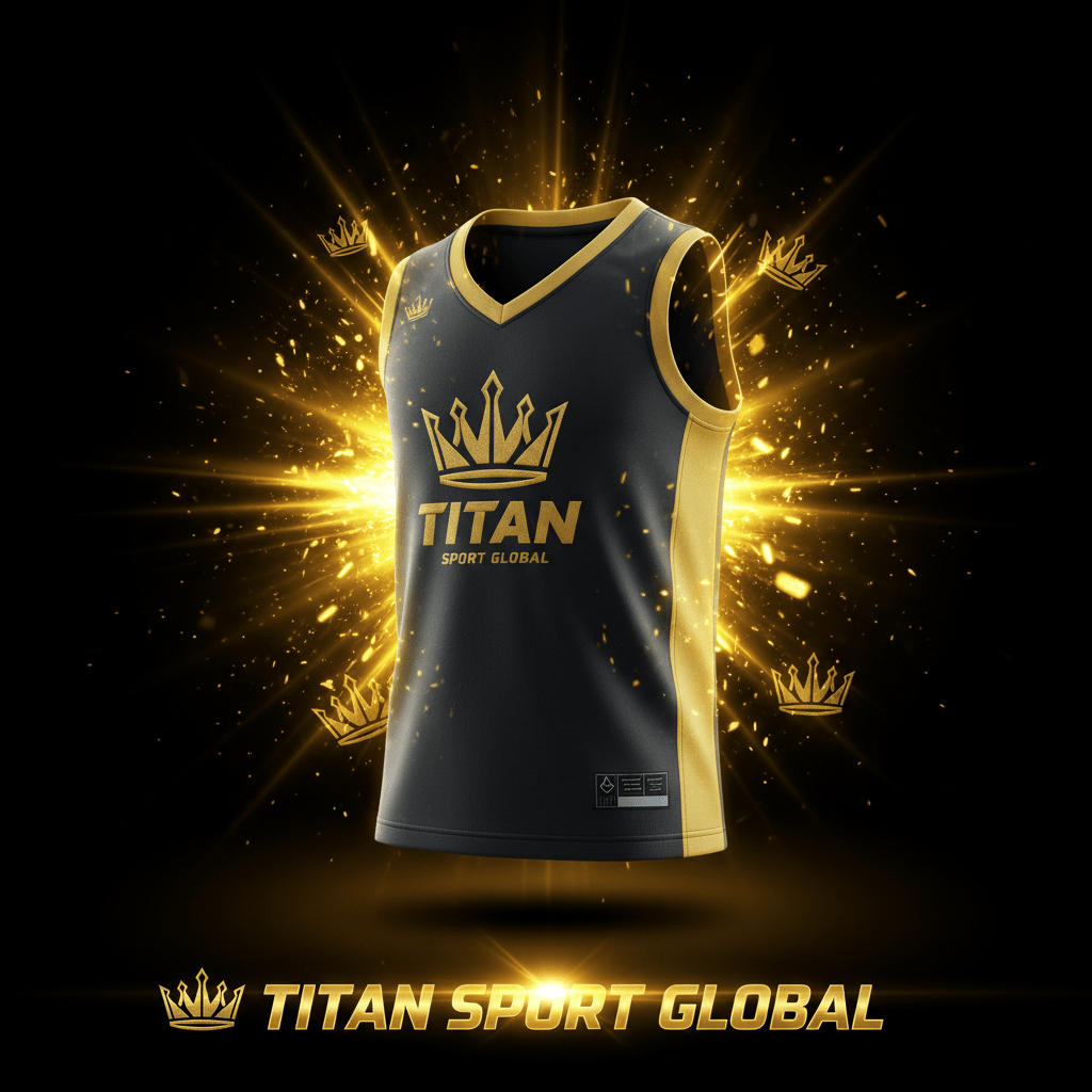TITAN SPORT GLOBAL youth basketball jersey crown edition