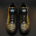 TITAN Luxury Sneaker — Dragon Tattoo Crown Edition