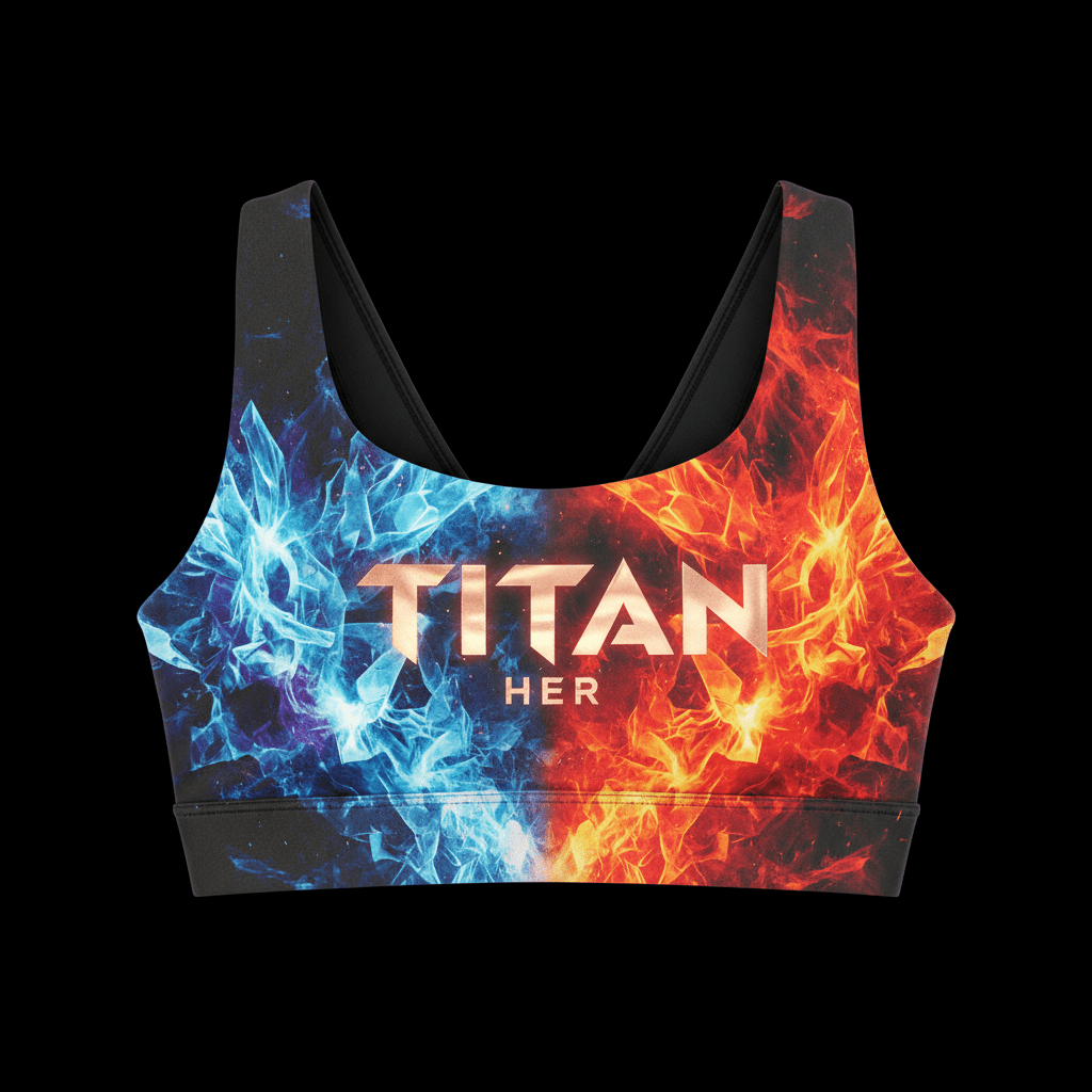 TITAN HER Fire & Ice Sports Bra