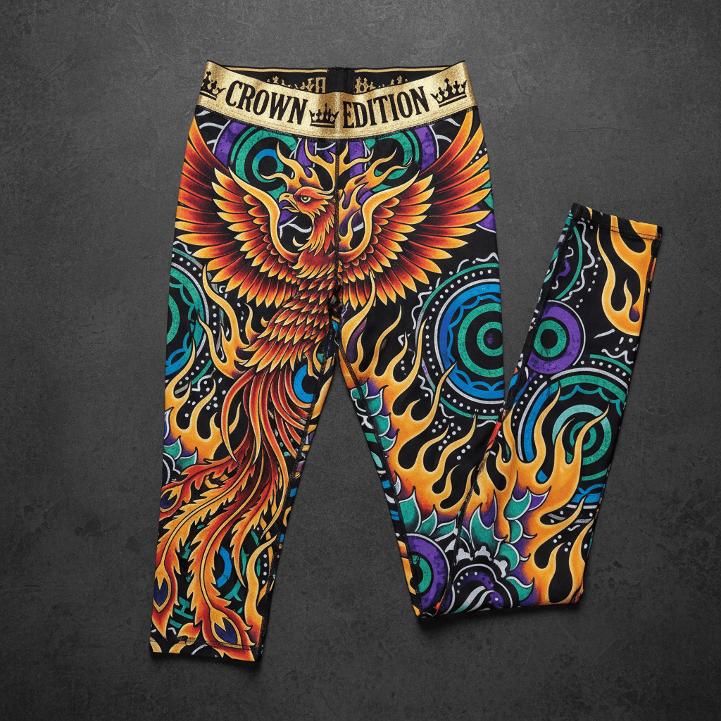 TITAN Plus Women's Phoenix Sun Leggings — Inclusive Crown Edition