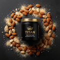 TITAN Nut Butter High Protein Almond Butter 16oz No Added Sugar