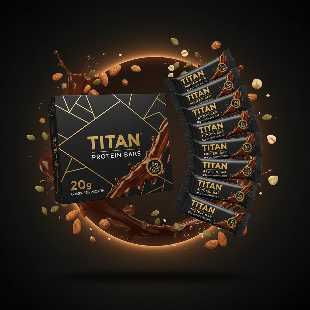 TITAN Protein Bars 12-Pack