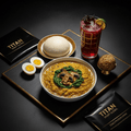 TITAN Crown Nigerian Egusi Soup and Egg vegetarian high-protein weekly monthly meal plan bundle