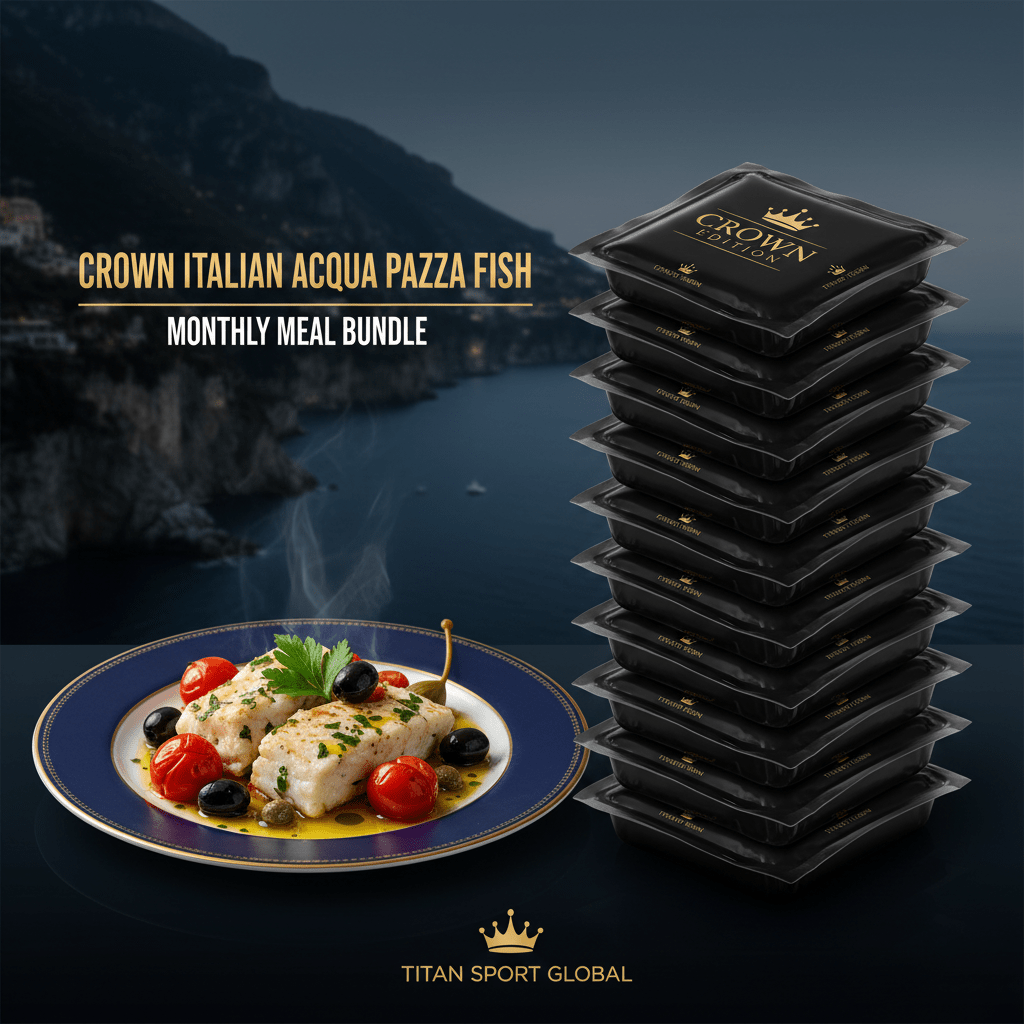 Crown Italian Acqua Pazza Fish Monthly Meal Bundle — TITAN SPORT GLOBAL Crown Edition