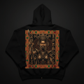 African Queen Crown Warrior Zip Hoodie — TITAN Crown Edition Pan-African warrior streetwear