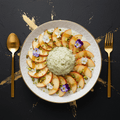 TITAN White Peach Jasmine Elegance Protein Fruit Bowl