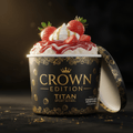 Crown High-Protein Strawberry Cream Oatmeal Cup