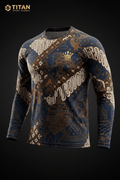 TITAN Men's Indonesian Batik Long Sleeve Nusantara Edition