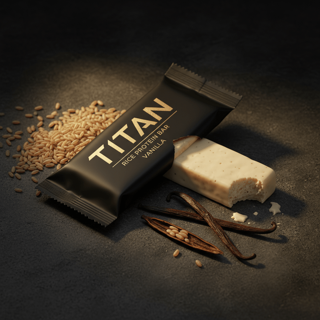 TITAN Rice Protein Bar - Vanilla