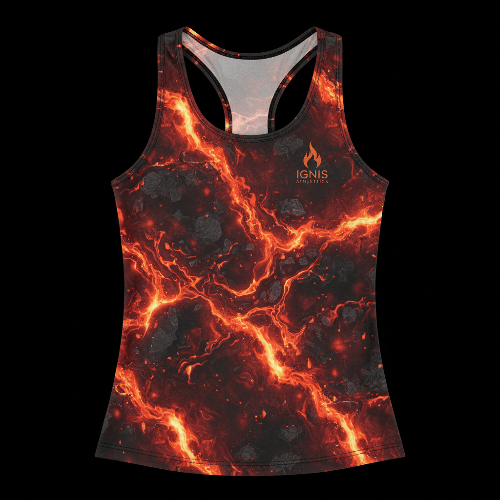 Lava King Racerback Tank — Women's Warrior Drop