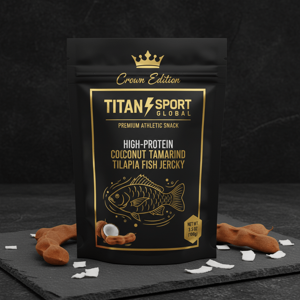 Tanzanian Coconut Tamarind Tilapia Jerky — TITAN SPORT GLOBAL