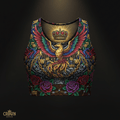 Redeemed Woman Women's Crop Top — TITAN Crown Edition tattoo artwork
