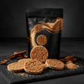 TITAN Protein Rice Cakes – Cinnamon Sugar, premium product photography