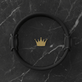 TITAN Pilates Magic Circle Ring Crown SWAG Edition black gold