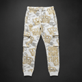 TITAN Grind Season Cargo Sweatpants Tactical Warrior Crown arctic white gold streetwear