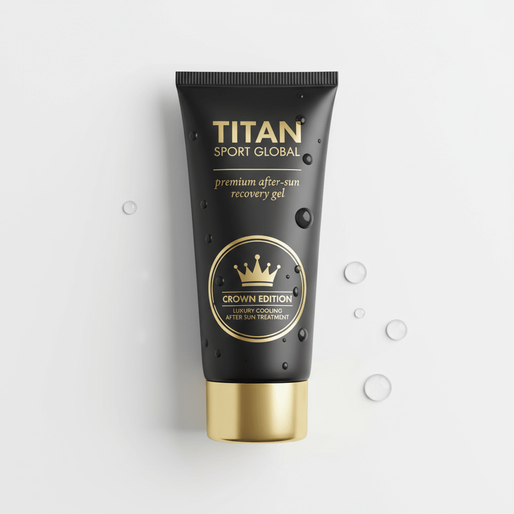 TITAN After-Sun Recovery Gel — Cool, Repair & Restore for Athletes