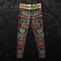 TITAN Crown Edition Tattoo Art Haida Eagle Leggings Women's Athletic Bottoms