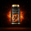 TITAN Organic Ginger Root - Inflammation Destroyer supplement bottle