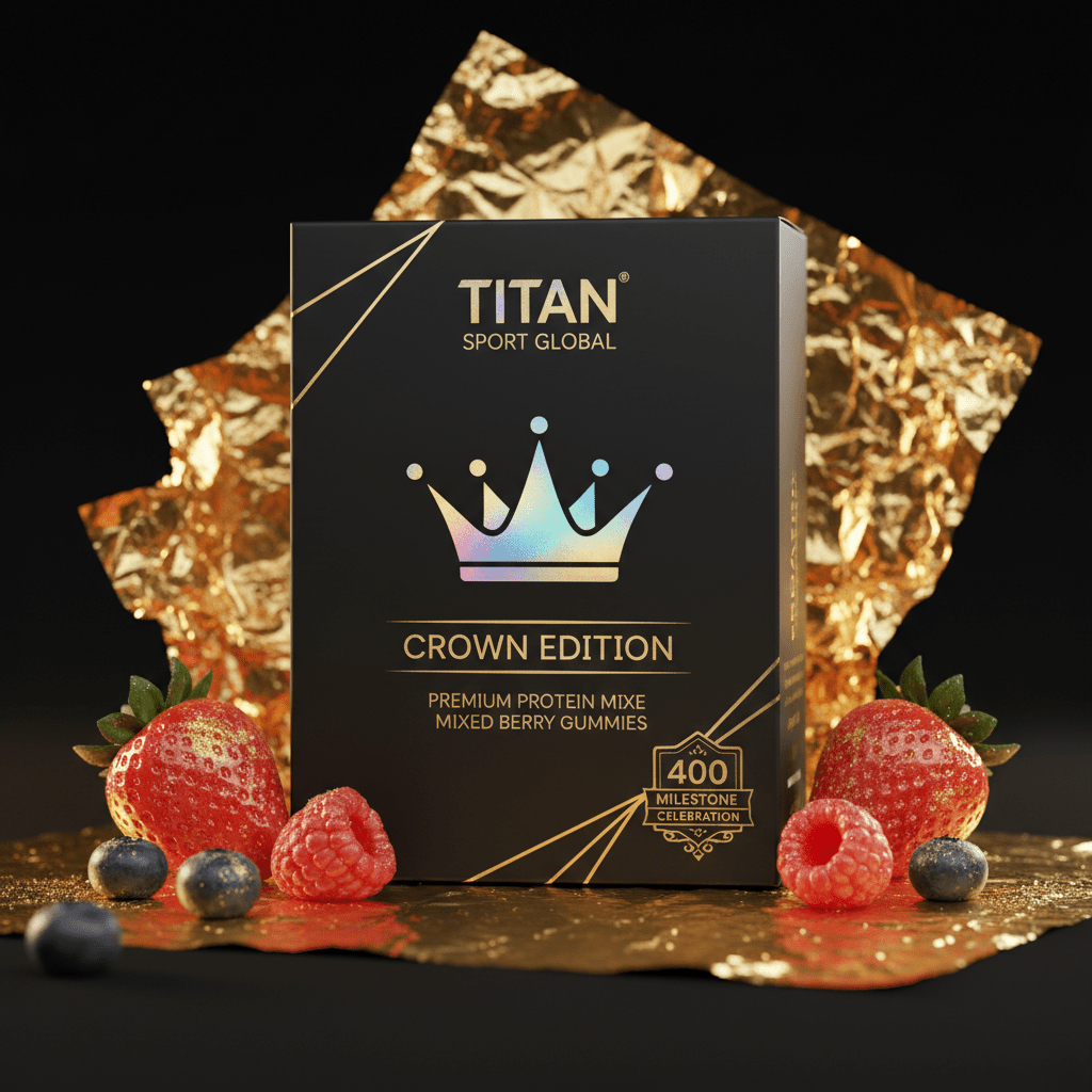 Crown 400 Legacy Mixed Berry Protein Gummies Limited Edition