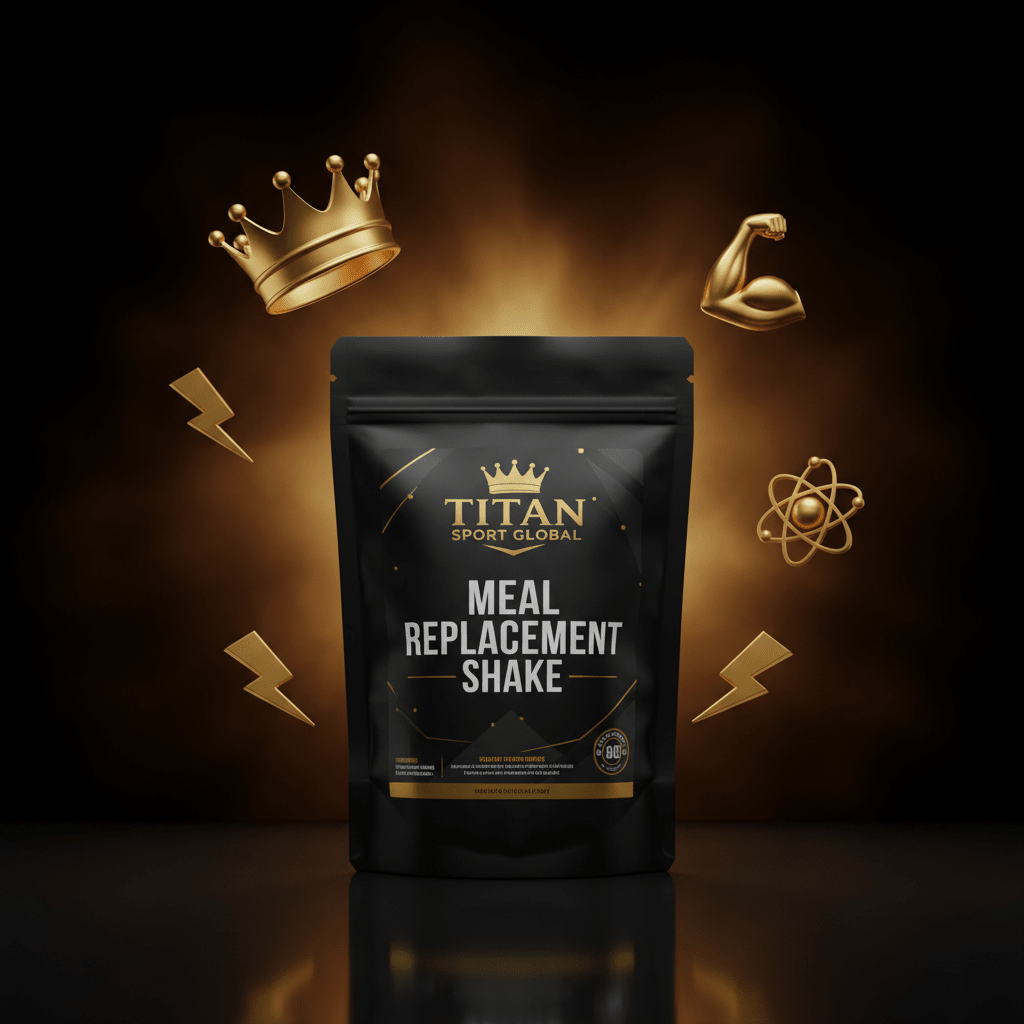 TITAN SPORT GLOBAL meal replacement shake supplement bag