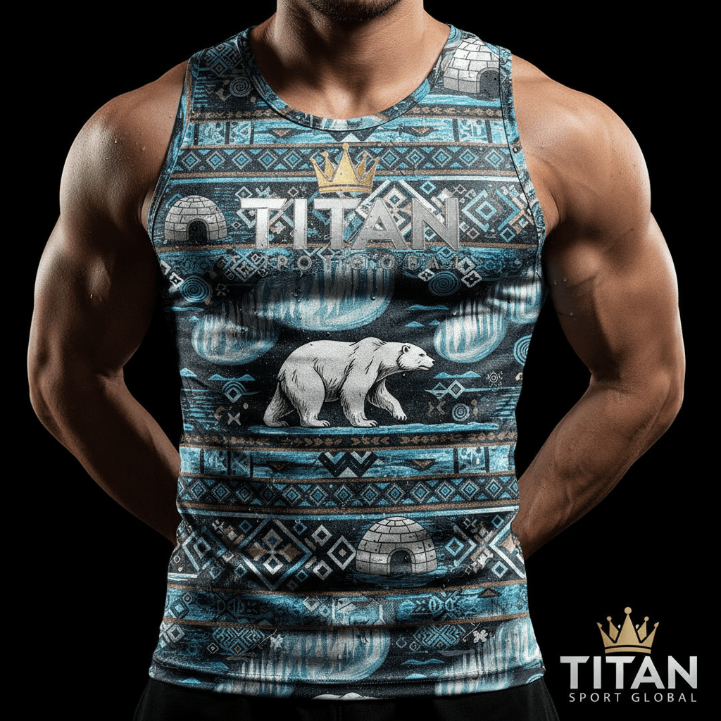 TITAN Inuit Arctic Muscle Tank Crown Edition