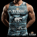 TITAN Inuit Arctic Muscle Tank Crown Edition