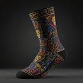 TITAN Crown Edition Tattoo Art Compression Plantar Fasciitis Foot Sleeve
