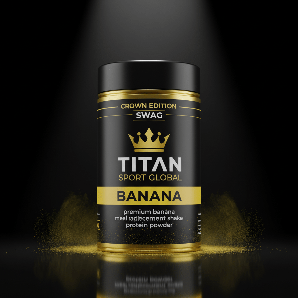 TITAN Meal Replacement Shake — Banana Crown SWAG