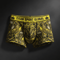TITAN Crown Edition Women's Golden Sting Sport Boyshorts — Electric Yellow & Black