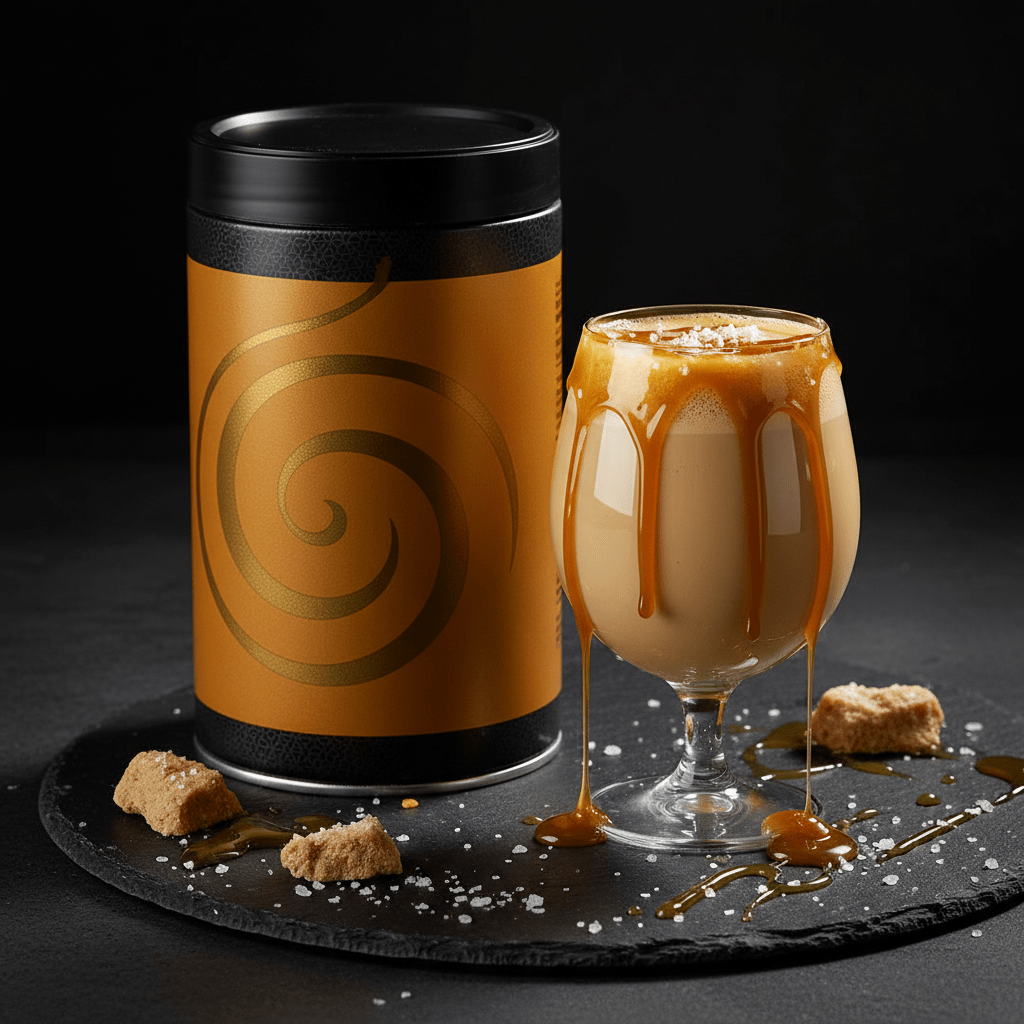 TITAN Lean Meal Shake – Salted Caramel, premium product photography